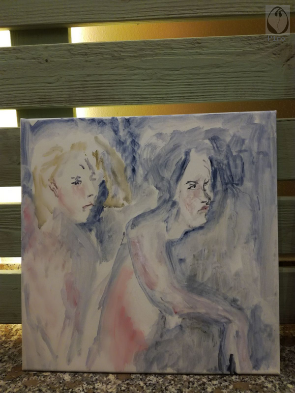oil on canvas - olio su tela di Piro